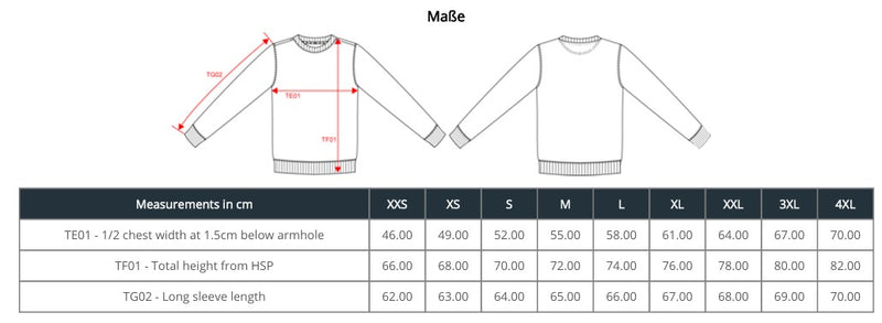 GOTS Sweatshirt mit Rundhalsausschnitt